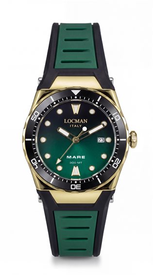 Montre Locman Homme MARE 300MT in Acier 0563Y34Y-YYKGYGSD - 0563Y34Y-YYKGYGSD